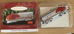 Hallmark Keepsake Lionel 1950 Santa Fe F3 Diesellok Zug Ornament 1997 - Bild 1 von 4