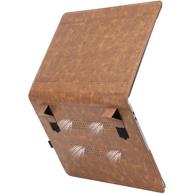 TYTX Coque pour MacBook Pro 15 Pouces A1707 A1990 Étui Housse en Cuir avec Su... - Photo 1/4