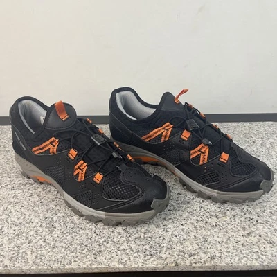 Pearl Izumi Men X-Alp Drift II Black Orange Bike Clip-In Shoe 45 EU - Image 1 of 4