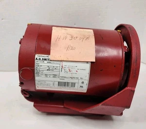 AO SMITH HW2034B 1/3HP CIRCULATOR PUMP MOTOR # 816141-002 ARMSTONG BELL GOSSET - Picture 1 of 16