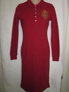 NWT RALPH LAUREN RED DRESS XS - Picture 1 of 1