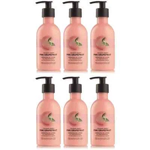 The Body Shop 6 x Pink Grapefruit Energising Gel Lotion Bundle - 6 x 250ml - Picture 1 of 6