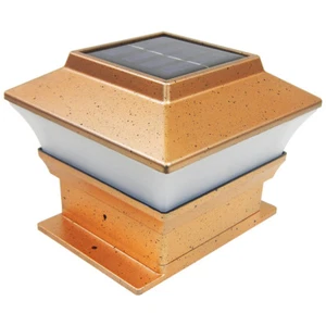 18 Pack Outdoor Garden Solar LED Post Deck Cap Square Fence Light Landscape Lamp - Picture 1 of 4