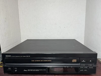 Denon DCM-340 CD Changer - Tested Fully Functional - No Remote- Tested & Working - Image 1 of 4