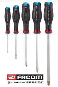 Facom ATD.J5 Protwist® 5-teiliges Pozi-Schraubendreher-Set - PZ0, 1, 2, 3 & 4 - Bild 1 von 1