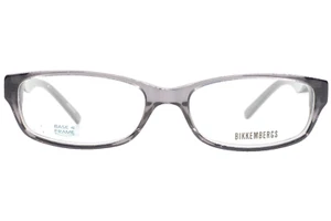 Bikkembergs BK133-02 G70 Clear Gray Blue Acetate Designer Italy Eyeglasses 53mm - Picture 1 of 9