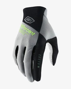 New 100% Celium MTB Gloves - Vapor / Lime New With Tags - Picture 1 of 1