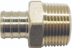 NEW APOLLO APXMA3434 PEX 3/4" MALE ADAPTER BRASS BARB CRIMP X NPT - Picture 1 of 1