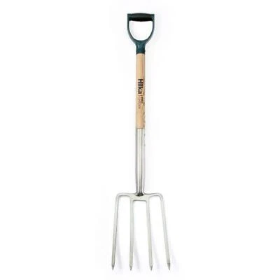 Heavy Duty Carbon Steel Digging Fork Planting Landscaping Garden Lawn - Image 1 of 4