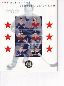 Canada 2002 #1935 "NHL All Stars - 3" Presentation Pack 6 stamps MNH VF - Foto 1 di 1