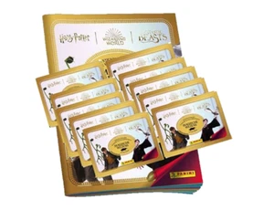 Panini Harry Potter Magische Kreaturen Sticker – 1x Stickeralbum + 10x Tüten - Picture 1 of 1