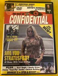 The Best of WWE Confidential  Volume 1 DVD 2003 Trish Stratus - Picture 1 of 2