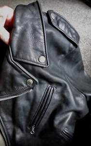 Schott Perfecto 125 size 46 Vintage Motorcycle Jacket Naked Cowhide - Picture 1 of 17