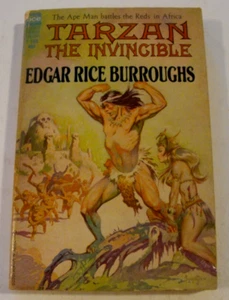 Tarzan : The Invincible by Edgar Rice Burroughs - vintage Ace paperback - Bild 1 von 2
