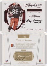 2016 Panini Flawless Legendary Signatures Ruby /10 Ozzie Newsome #LSOZ Auto HOF