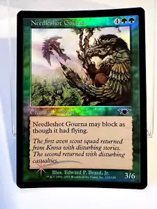 MTG Magic The Gathering Legions Needleshot Gourna Common Foil LP - Picture 1 of 2