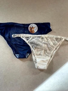 NWOT Adored By Adore Me Women’s 2 Pack Katie Brazilian/Vivian Bikini Panties 3X - Picture 1 of 10