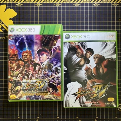 Lot 2 Super Street Fighter IV 4 & Arcade Edition Xbox 360 Asia English JP NSTC-J - Image 1 of 4