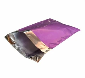 Metallic Purple Foil Mailing Bags 14" x 16" 350 x 400mm Various Quantities - Picture 1 of 1