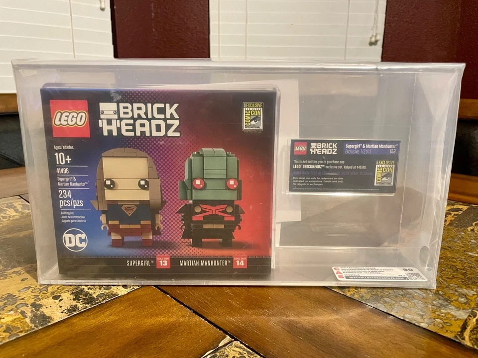 LEGO BRICKHEADZ: Supergirl & Martian Manhunter (41496)