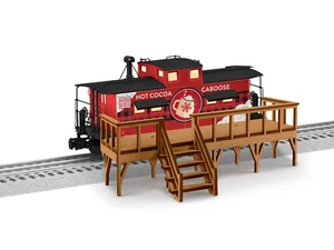 Lionel 2329170 O Hot Cocoa NE Caboose with Deck - Picture 1 of 2