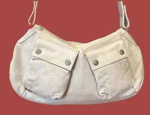Authentic Belstaff Antique Ice Ariel Leather Purse Shoulder Bag NWT - Picture 1 of 3