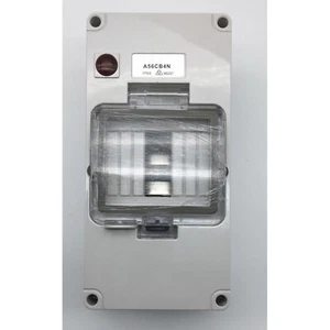 Weatherproof 4 Pole Enclosure Box Switchboard with Neon Light IP66 - Picture 1 of 7