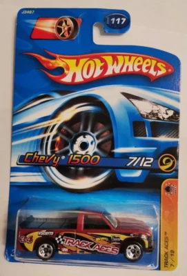 Chevy 1500 Track Aces 2006 #117 Hot Wheels 7/12 - nuevo Foto 1 de 4