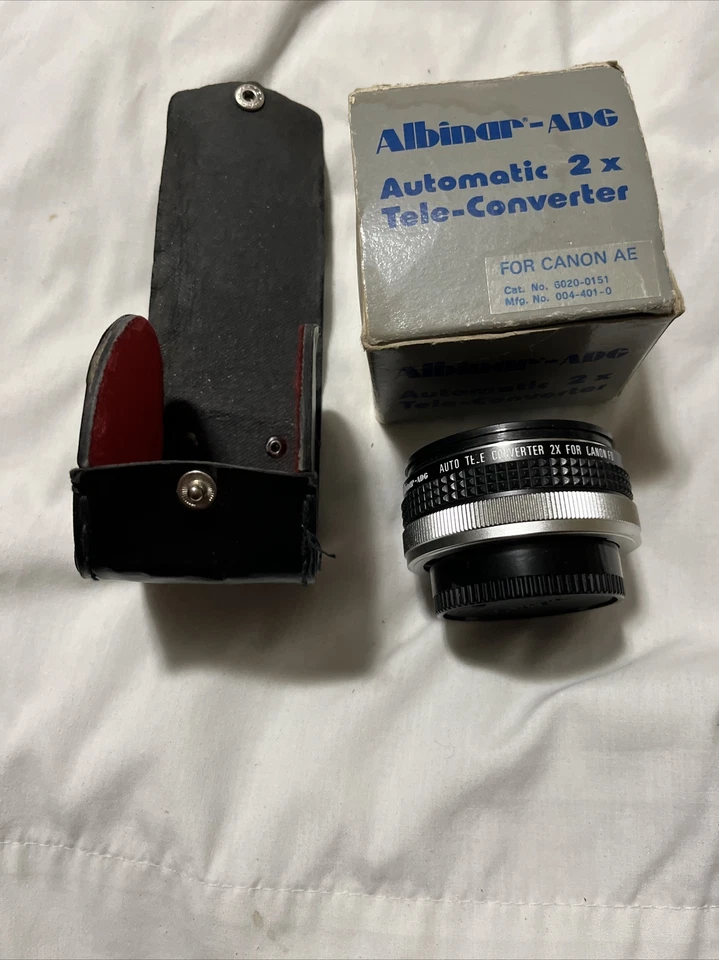 Albinar-ADG Auto 2X Tele Converter with Caps and Case - Image 1 of 4