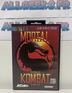 Mortal Kombat Sega Megadrive - japan version -near mint - tres bon etat - Imagen 1 de 11