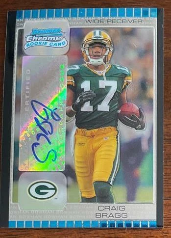 CRAIG BRAGG - 2005 Bowman Chrome -Autograph Rookie Card - Image 1 of 1