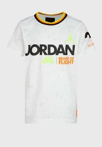 JORDAN SCHOOL OF FLIGHT T-SHIRT YOUTH SIZE LARGE & X-LARGE WHITE NEW - Picture 1 of 5