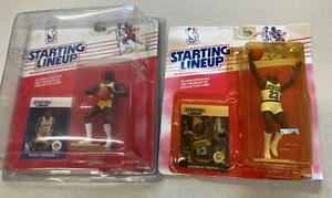 1988 Kenner Starting Lineup SLU Wayman Tisdale - Pacers Magic Johnson Lakers Lot - Picture 1 of 20
