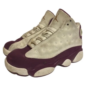 Nike Girls Air Jordan 13 Retro GP Basketball Shoes White 439669-112 Size 12C - Picture 1 of 11
