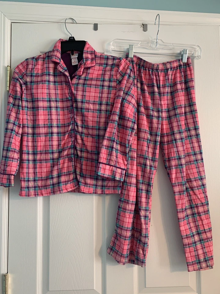 Circo Girl’s Pink Plaid Sleepwear Set Size M - Image 1 of 1
