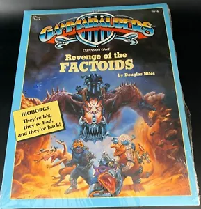 TSR Gammarauders Expansion 7016 Revenge Of The Factoids 1989 NEW - Picture 1 of 3