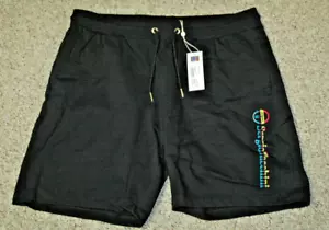 NEU mit Etikett | Sergio Tacchini ALTOMONTE SHORTS Gr. 2XL schwarz mit buntem Design - Bild 1 von 6