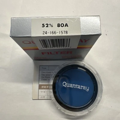 Quantaray  80A 49mm Filter  Blue - Image 1 of 3