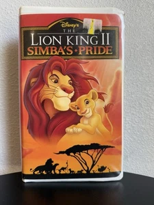 Disney’s The Lion King II (2) Simba’s Pride (VHS 1998) Clamshell Case - Imagen 1 de 6