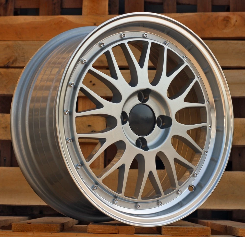 4X 15 pulgadas BBS LM estilo 4X100 plato profundo JDM ruedas 6.5J para VW... - Imagen 1 de 1