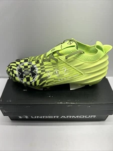 Under Armour Blur Smoke 2.0 MC LE AA Stollen Lime Surge Herren Größe 13 Neu im Karton - Bild 1 von 9