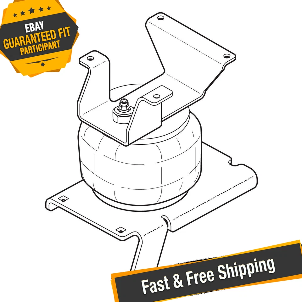 Firestone 2423 Ride-Rite Rear Air Helper Spring Kit Foto 1 de 4