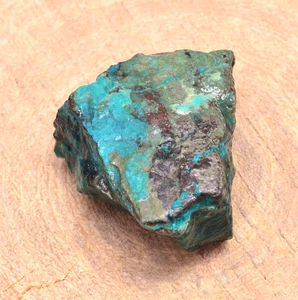 SHATTUCKITE, Chrysocolla, & Malachite Rough Crystal Mineral - Kaokoveld, NAMIBIA - Picture 1 of 7