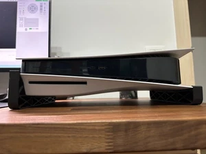 PS5 Console Riser Stand Base – Space-Saving Cooling Support for PlayStation 5 - Picture 1 of 3