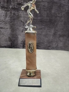 Vintage Women's Bowling Trophy 13" 1st Place KCYABA City Tournament 1986. - Picture 1 of 5