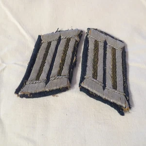 Paar Kragenspiegel Wehrmacht 2.WK WW2 Original (NE12) - Bild 1 von 10