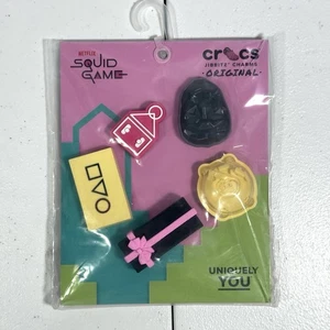 Crocs Jibbitz Squid Spiel 5er Pack Set Brandneu 100 % Original! - Bild 1 von 2