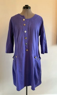 Неоновый Будда реальной сделки платье Iris карманы размер большой новый! - Изображение 1 из 4