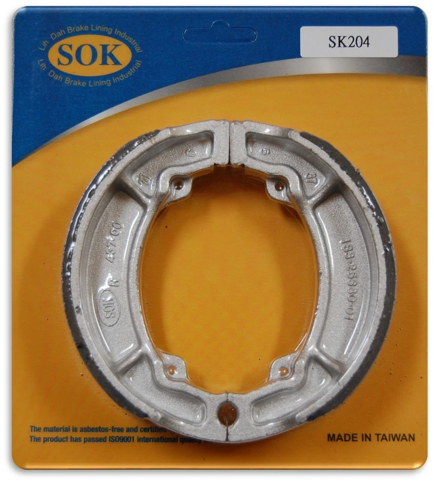 REAR BRAKE SHOES fit YAMAHA YFA1 Breeze 1989-1991 Breeze 125 - Image 1 of 1