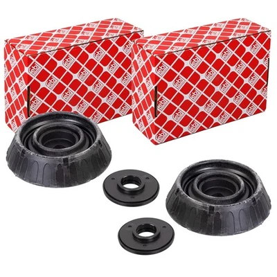 2X FEBI FEDERBEINSTÜTZLAGER DOMLAGER VORNE passend für HYUNDAI I10 KIA PICANTO - Bild 1 von 4
